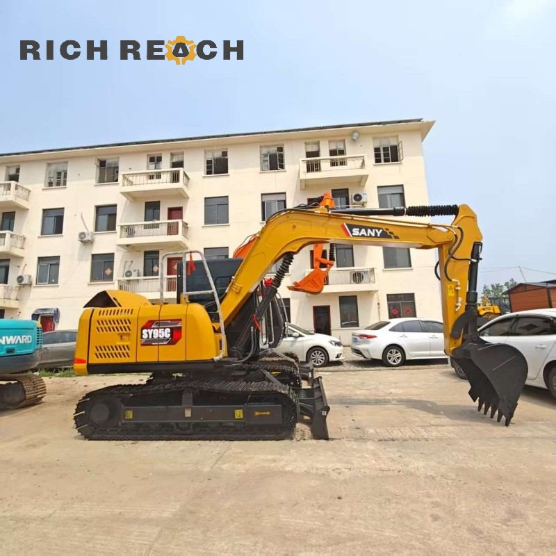 Slewing ring and upper structure of a 2025 SANY 95C excavator, low hours, priced at $20,833